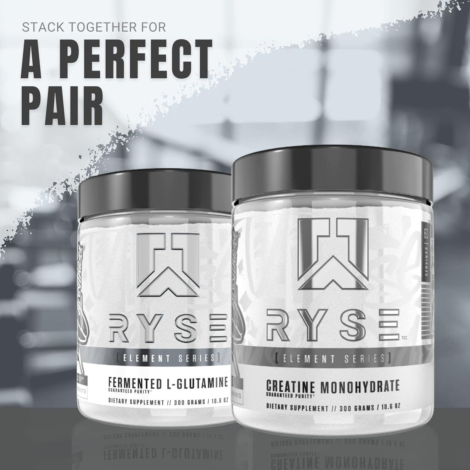 Ryse Element Series Creatine Monohydrate | Increase Lean Muscle Mass | Improve Strength & Power | Reduce Fatigue | Perform Better | 60 Servings : Health & Household