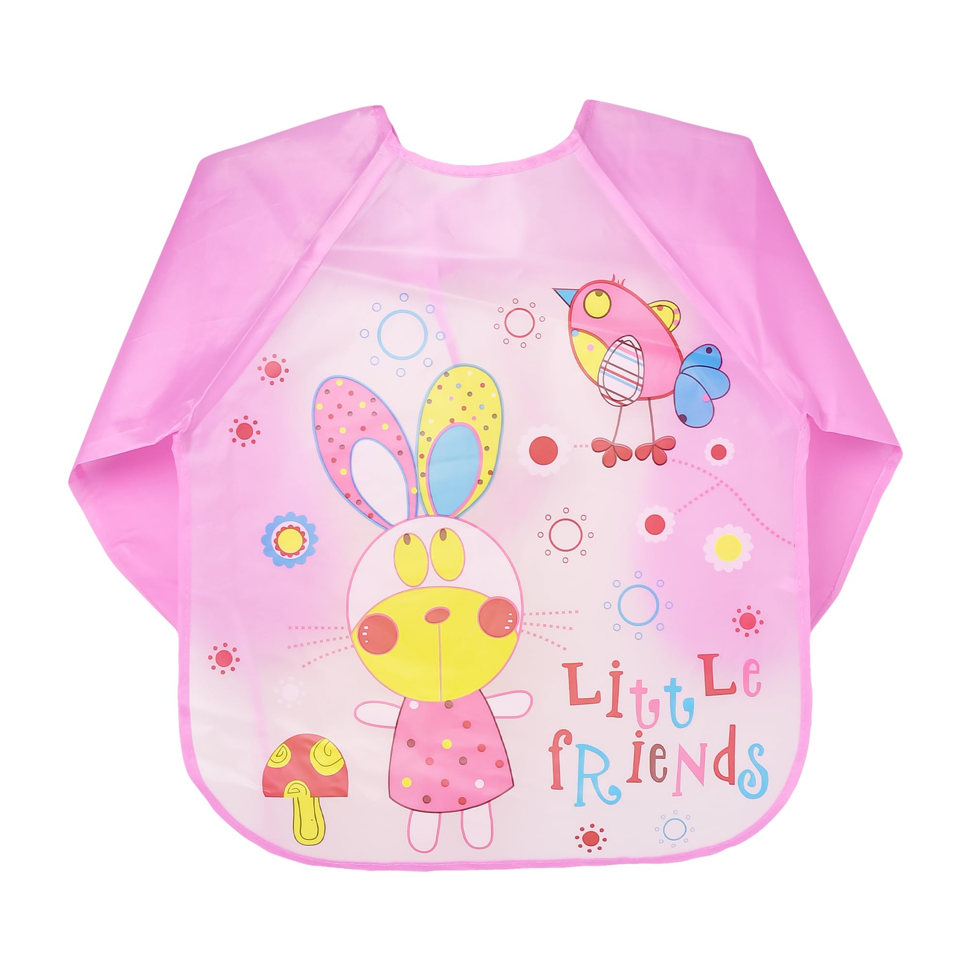 THE LITTLE LOOKERS Full Sleeves Bibs for Baby Washable, Waterproof Apron with Tying Robe | Quick Dry Baby Bibs for Newborns/Infants/Toddlers/Babies (6-36months) (Pack of 1)-image-39