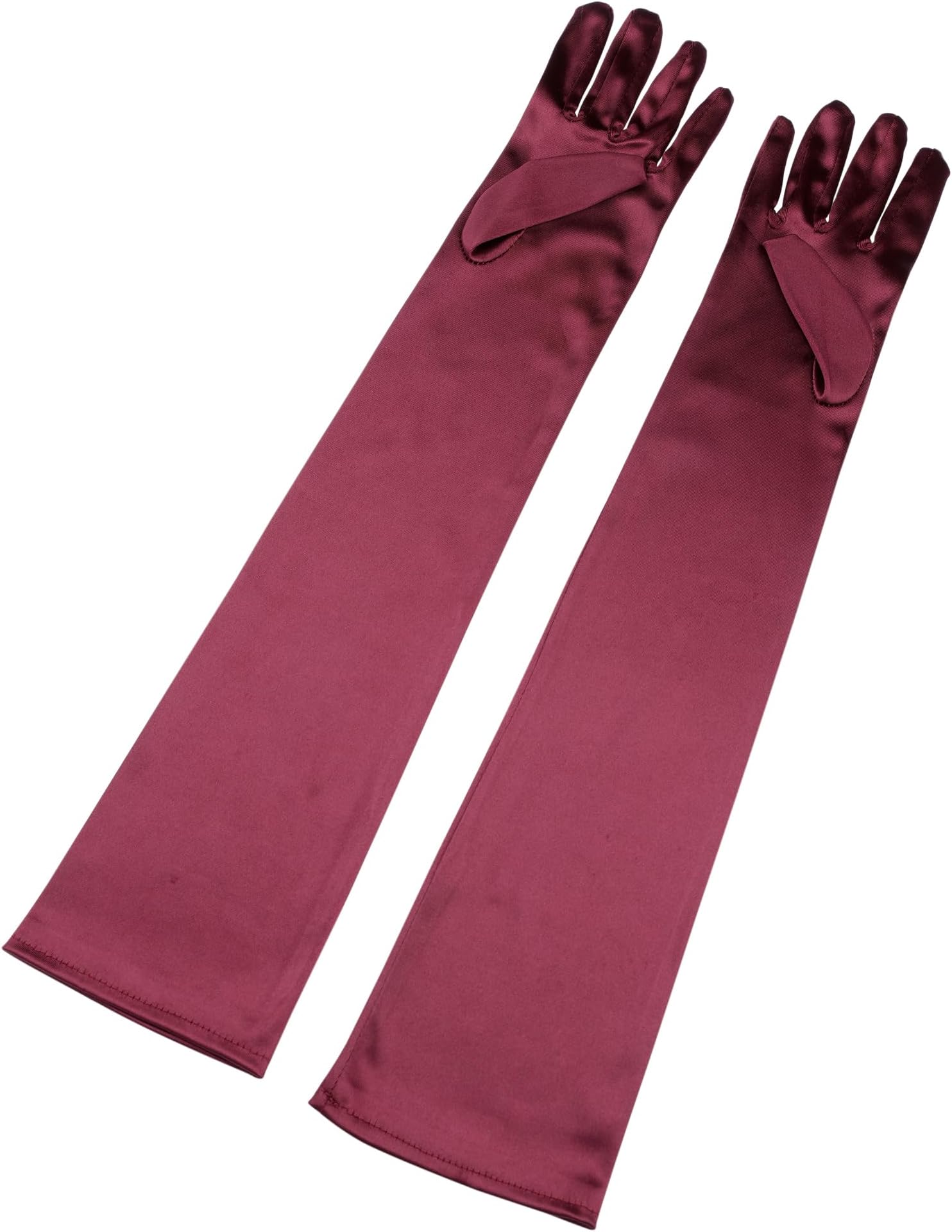 Women's Long Gloves 1920S Evening Party Full Finger Mittens Elegant Opera Glove