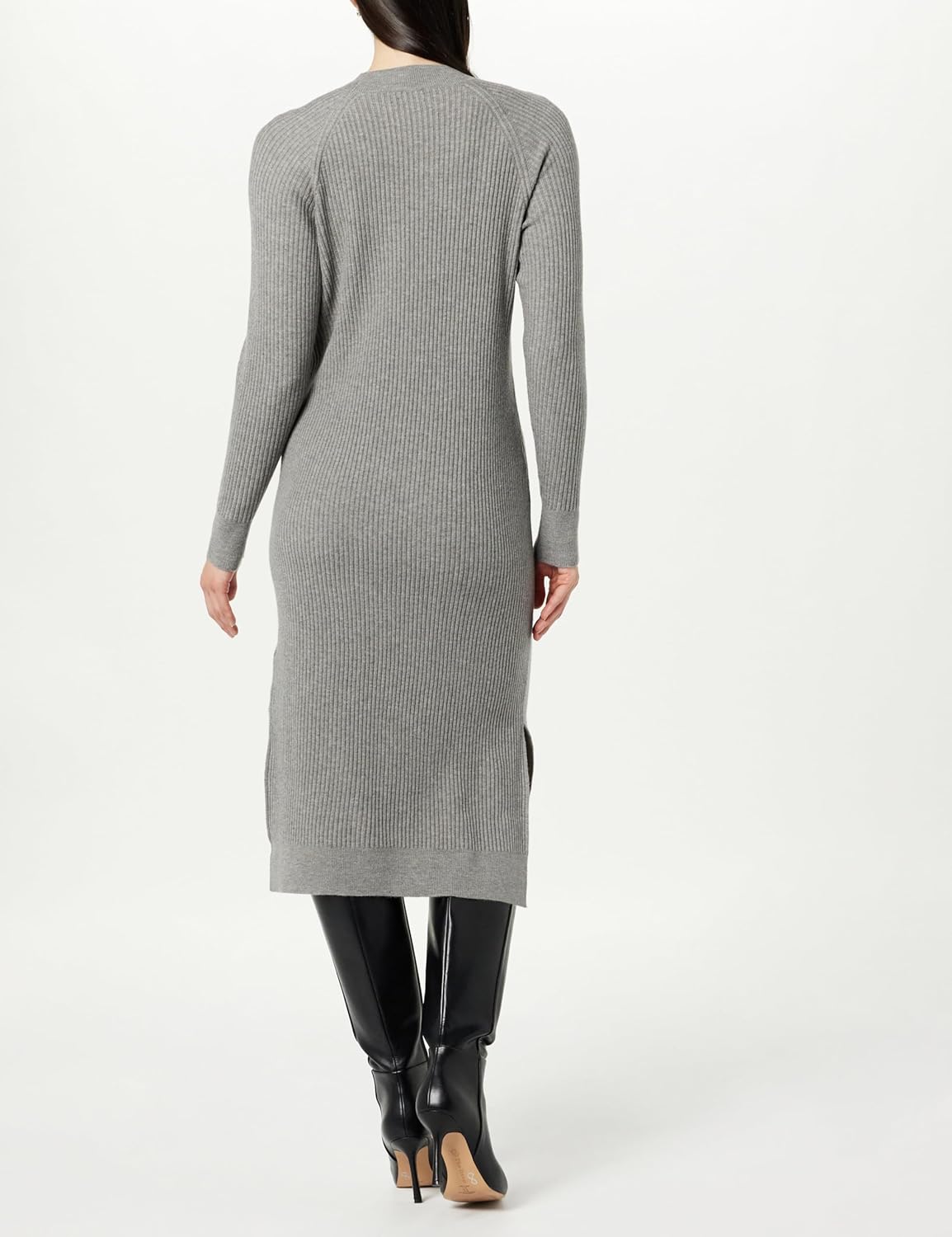 The Drop Women's Renata Rib Midi Dress - Image 2