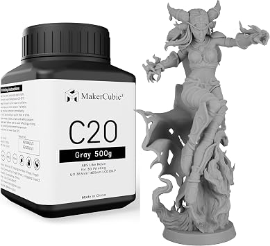 Pro Clearance 3D Printing Resin Liquid, 3D Printer Resin, 385 to 405nm UV Curing ABS LIKE500g
