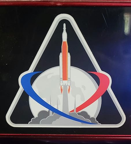 Miniatura 4 de Pegatinas Artemis de la NASA sin burbujas