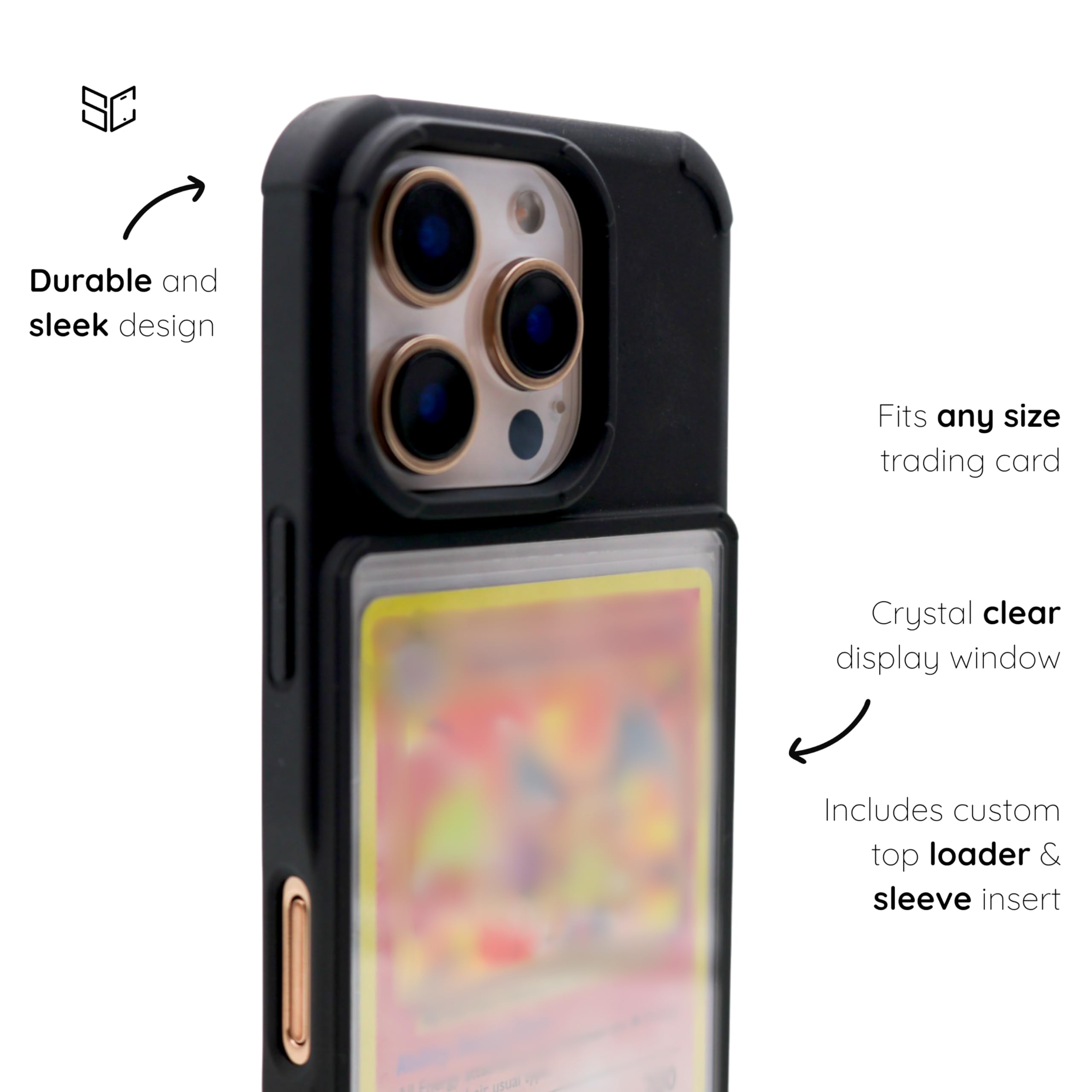 Amazon.com: SHOWCASED Trading Card and Photo Phone Case Display