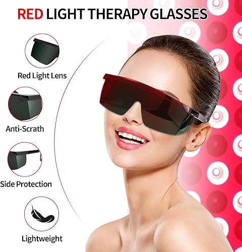 Miniatura 3 de FreeMascot IPL 200nm-2000nm Gafas de seguridad láser para tratamiento de depilación láser y cosmetología láser Operador Protección ocular con