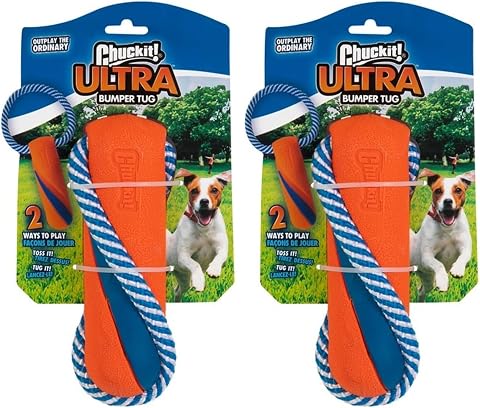 Chuckit! Ultra Bumper Tug Köpek Çekiştirme Oyuncağı (2 paketi)
