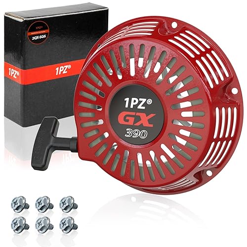 1PZ Reemplazo de arranque de arranque de retroceso 2QX-SG6 para Honda GX340 GX390 GX610 GX620 11hp 13hp 28400-ZEE3-W01ZA Generador Reemplaza