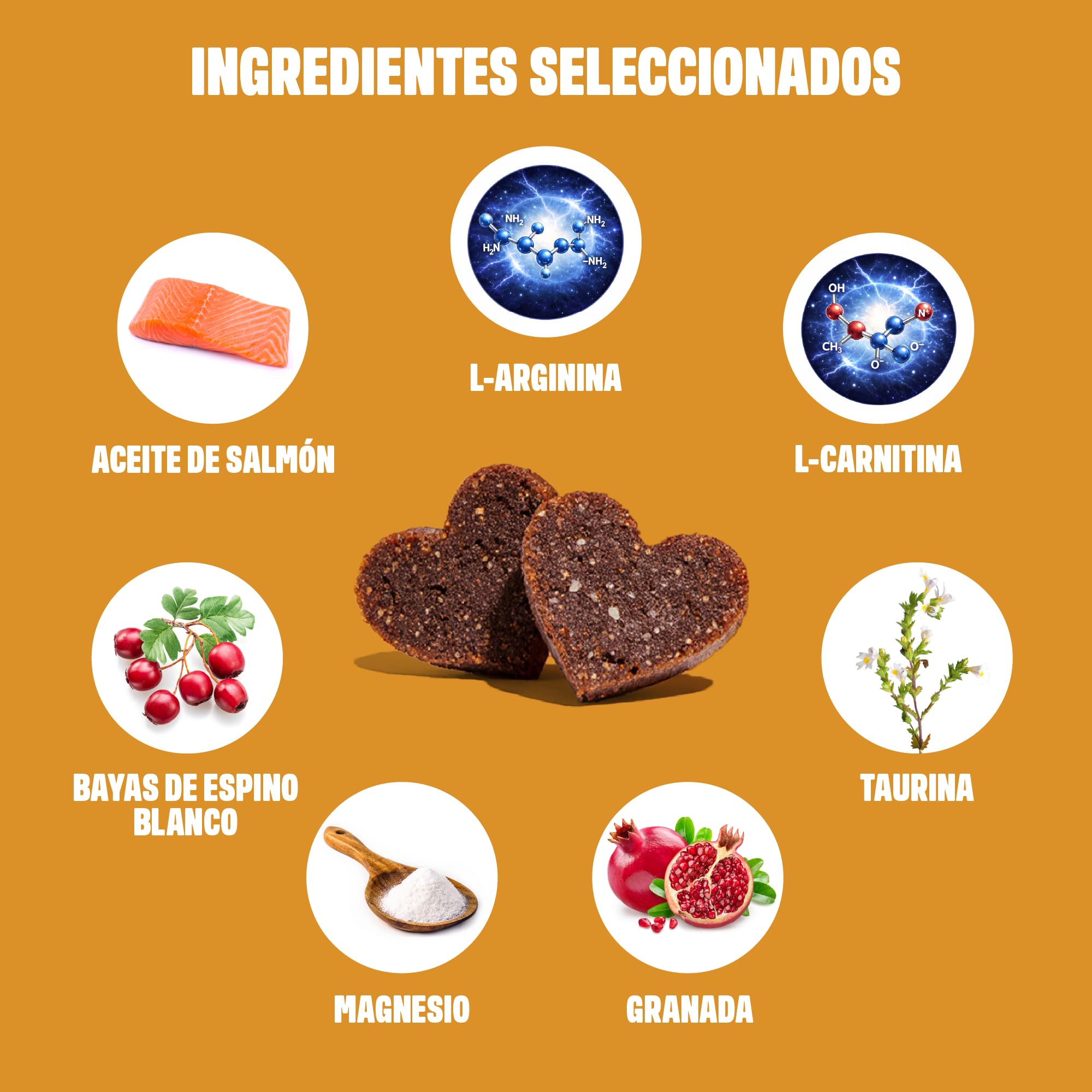 ivvi Cardio para Perros – 60 Snacks Blandos con L-carnitina, taurina, L-arginina, magnesio, Aceite de salmón, Bayas de espino Blanco y Granada – función cardíaca, energía y vitalidad – con Pollo