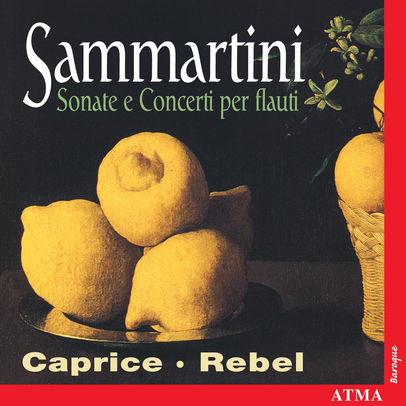 Sammartini: Sonate E Concerti [Audio CD] SAMMARTINI GIUSEPPE / MAUTE M; Ensemble Caprice; Rebel and Sammartini Giuseppe; Maute M
