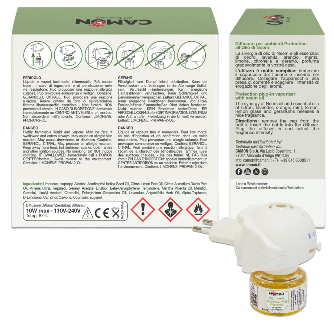 Empreintes Naturelles Diffuseur pour environnements à l'huile de Neem - 1000 g