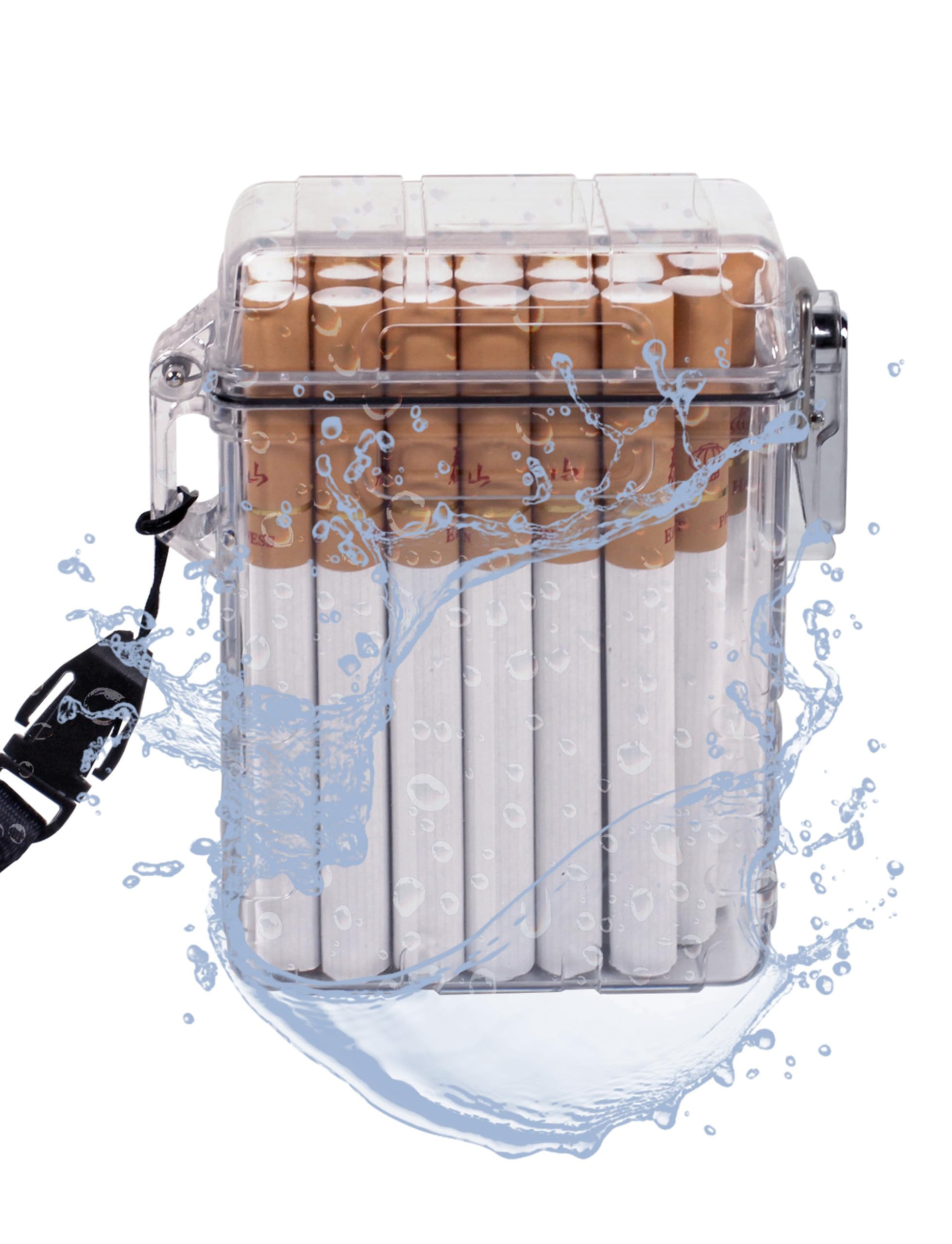 gun shaped lighter and cigarette case Tactical Drop-Case Gun Lighter  10 Slot Cigarette Holder