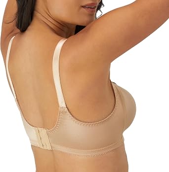 Bali Women's Double Support Wireless Bra, Comfortsoft Full-coverage Wirefree Bra, Df3820