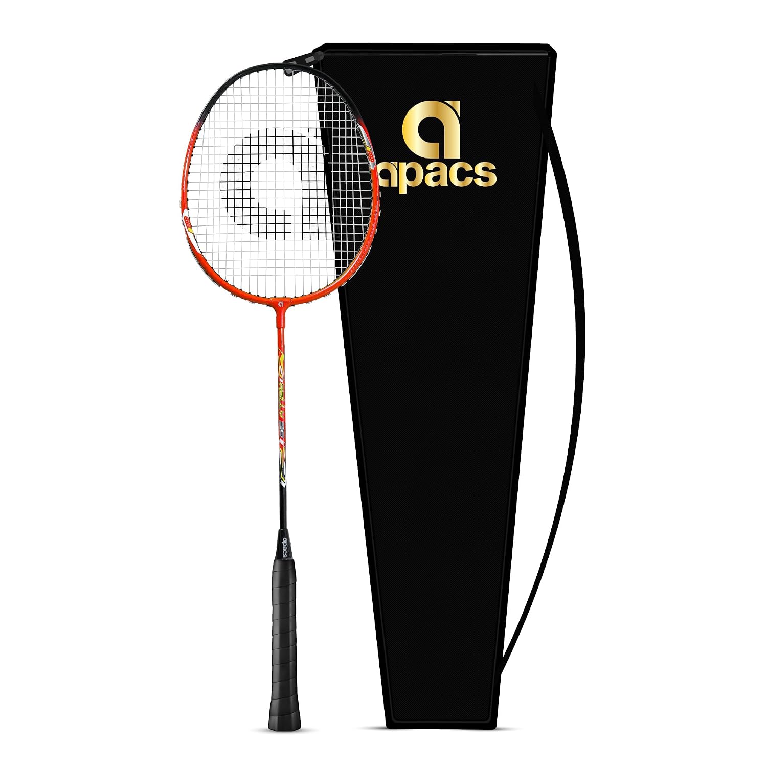 Apacs Rally 313 Badminton Racket with Full Cover | Agile Technology | Stable T-Joint Design | Pre-Strung | Red Black - Review, Price and Buying Guide