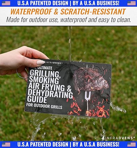 Miniatura 5 de Juego de estante de acero inoxidable para parrilla y ahumador Ninja Woodfire al aire libre con guía de cocina impermeable, accesorio OG701 OG751 7