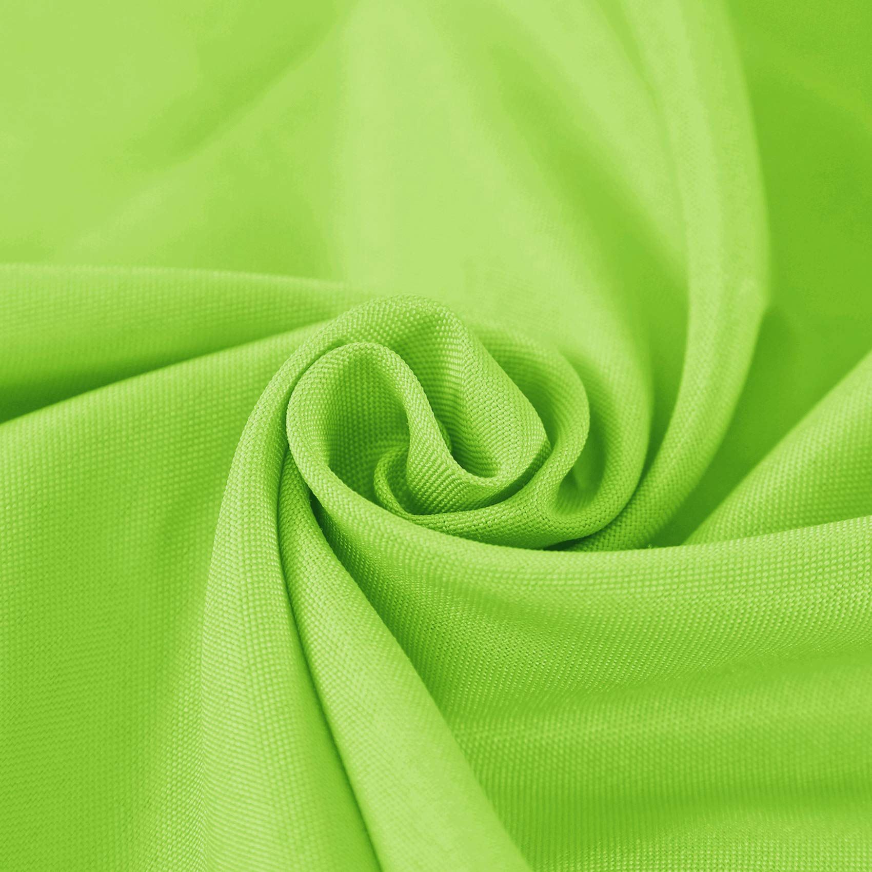 Cupuamon Servilletas de tela de 43 x 43 cm, lavables de poliéster, servilletas de mesa suaves para bodas, fiestas, comedores (verde manzana, 50 unidades)