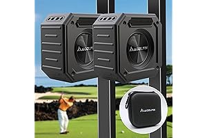 2-Pack Waterproof Bluetooth Cart Speakers