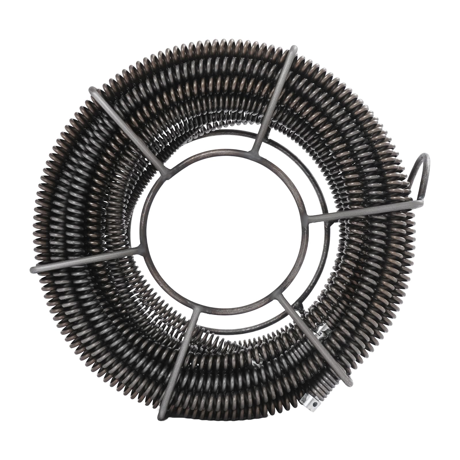 Spirale de nettoyage de tuyaux et ressort de 16 mm avec panier de rangement