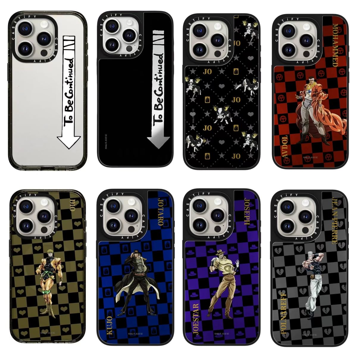 未使用 CASETiFY ケースティファイ JOJO ジョジョの奇妙な冒険 iPhoneケース iPhone 15 PRO MAX AM6238 CASETiFY 未使用 ケースティファイ JOJO ジョジョの奇妙な冒険