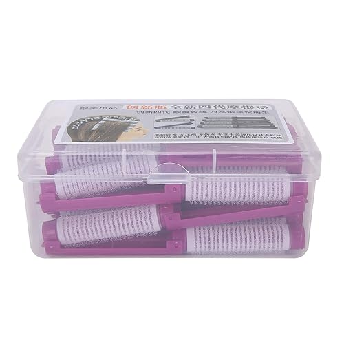 Uxsiya Juego de 20 rodillos para el cabello, varillas de permanente, esponjosas, rizadores de pelo, kit de herramientas de peluquería para niñas y disponible en Yaxa Peru