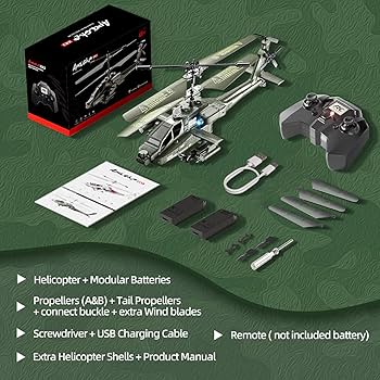 Amazon.com: XIKOTEC RC Helicopter, Remote Control Helicopter