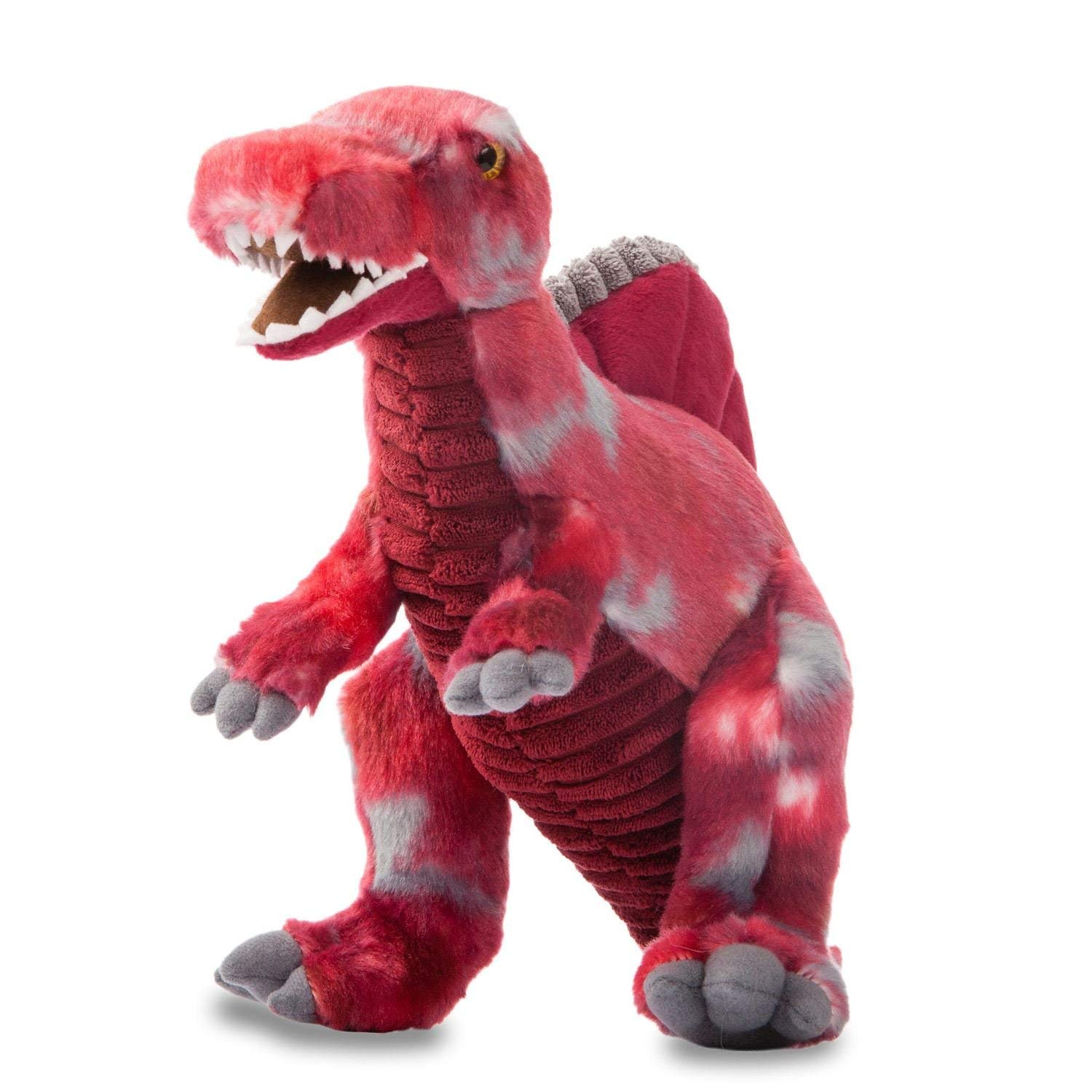Aurora World 60691 - Spinosaurus, Plüsch, rot, 38 cm