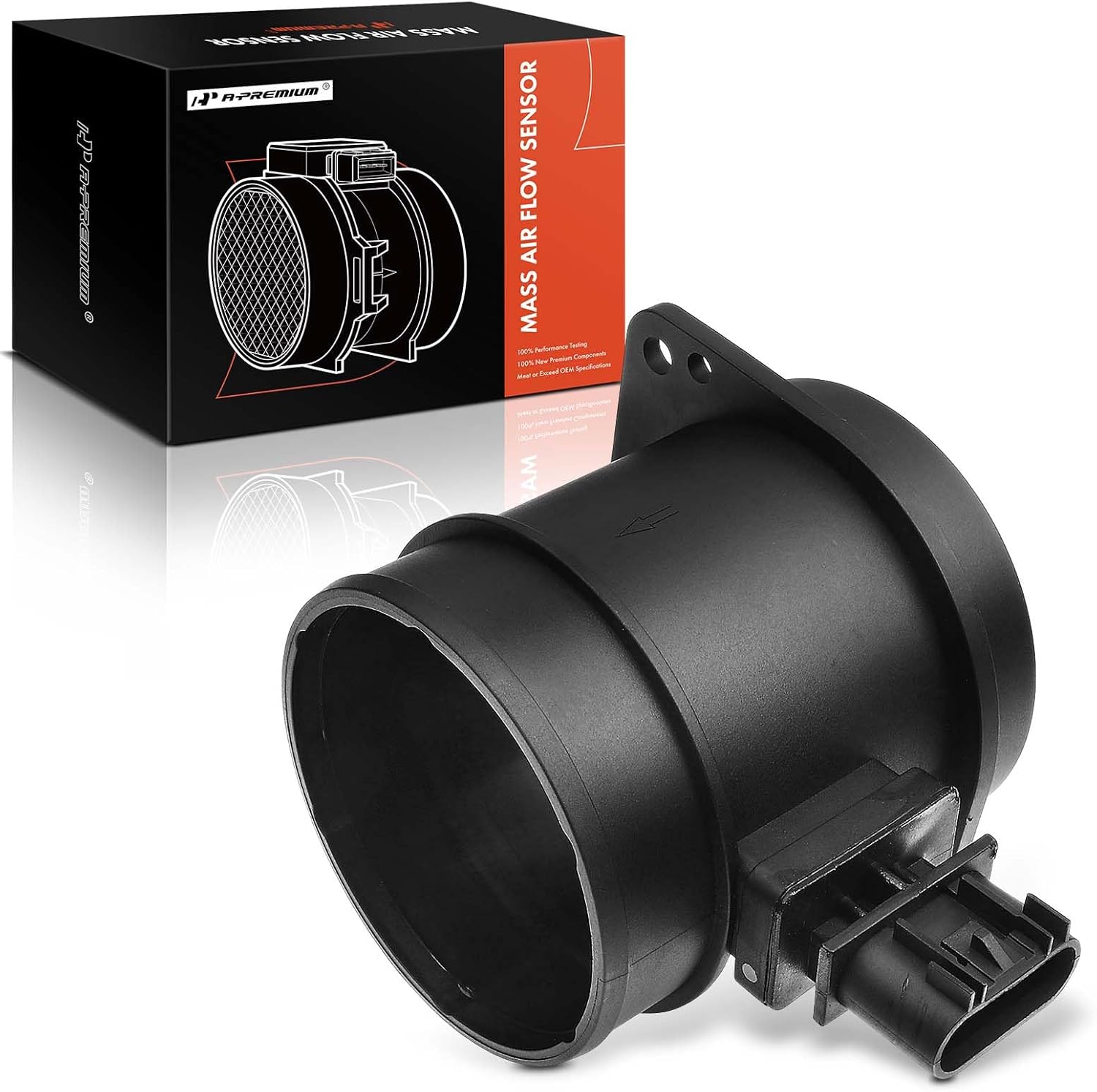 A-Premium Mass Air Flow Sensor Meter [V6 3.0L 3.2L 3.6L] Compatible with Buick Enclave 09-11 & Chevy Traverse 09-14 & Cadillac CTS 09-11, SRX 09, STS 09-10 & Buick Enclave & GMC Acadia #15875837