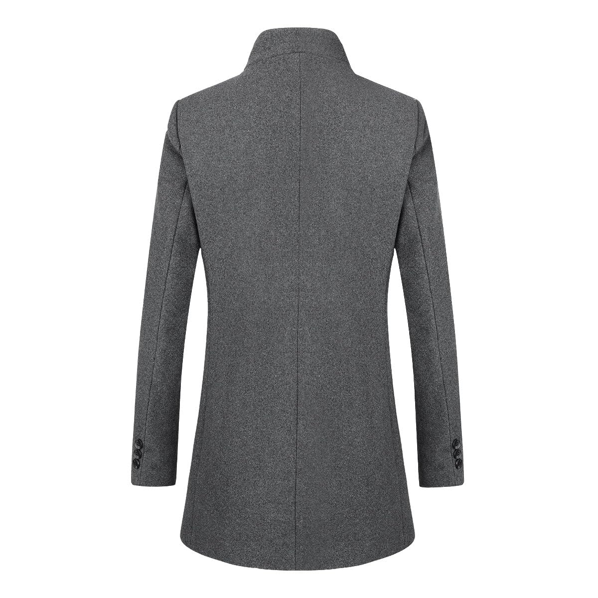 Allthemen Cappotto Invernale da Uomo Trenchcoat Lungo in Lana Caldo Coat Sottile Outerwear a Vento