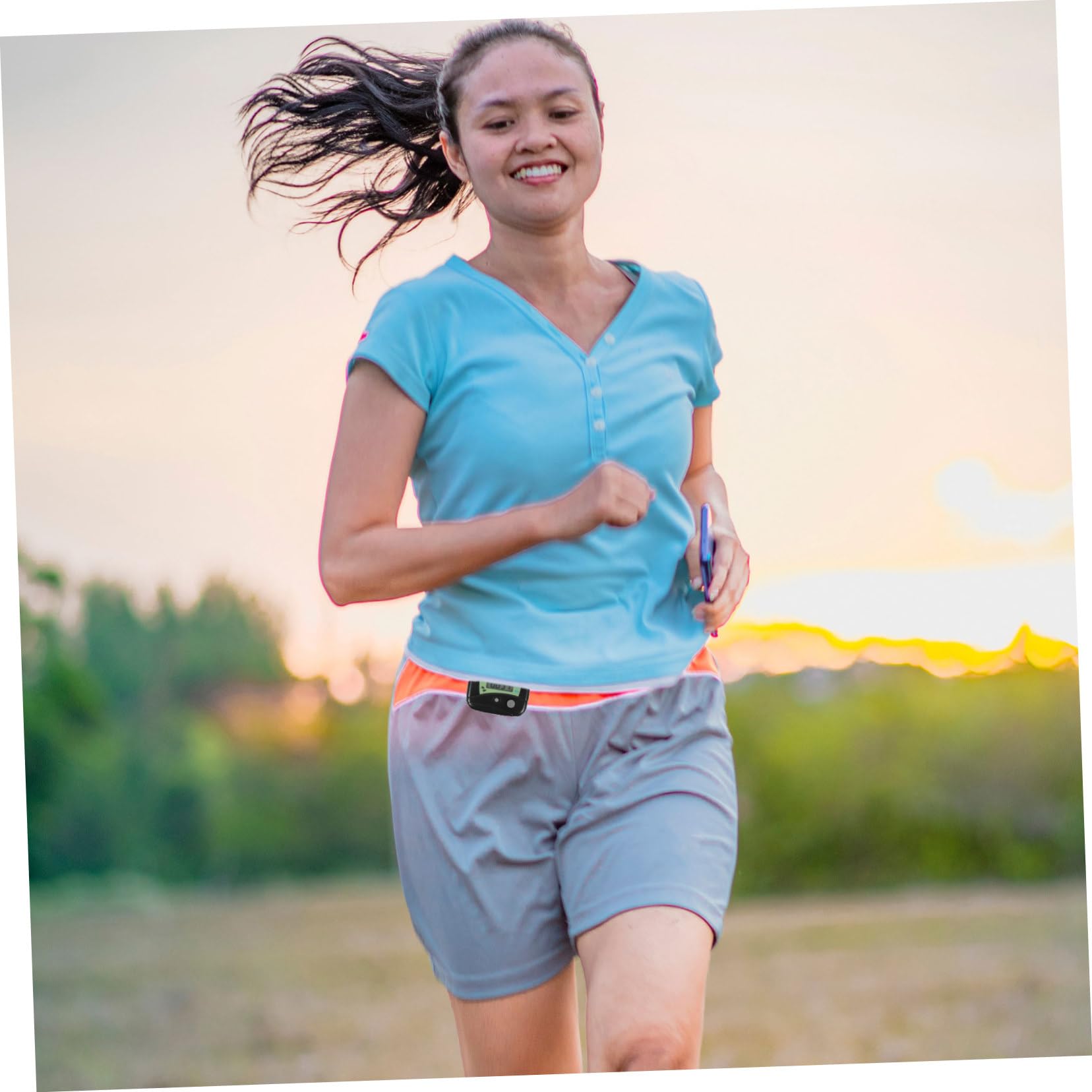 10 Pièces Podomètre Numérique Compteur De Pas Numérique Compteur De Calories Podomètre Traqueur De Distance à Pied EUR De Distance à Pied EUR De Pas Black