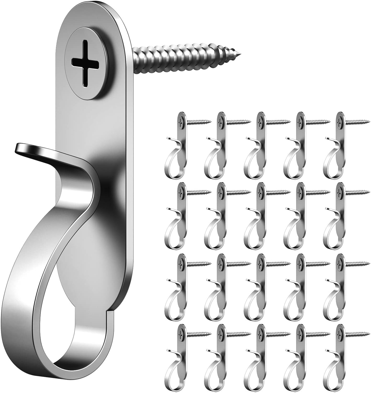 String Light Hooks - Strong & Durable Clips -8