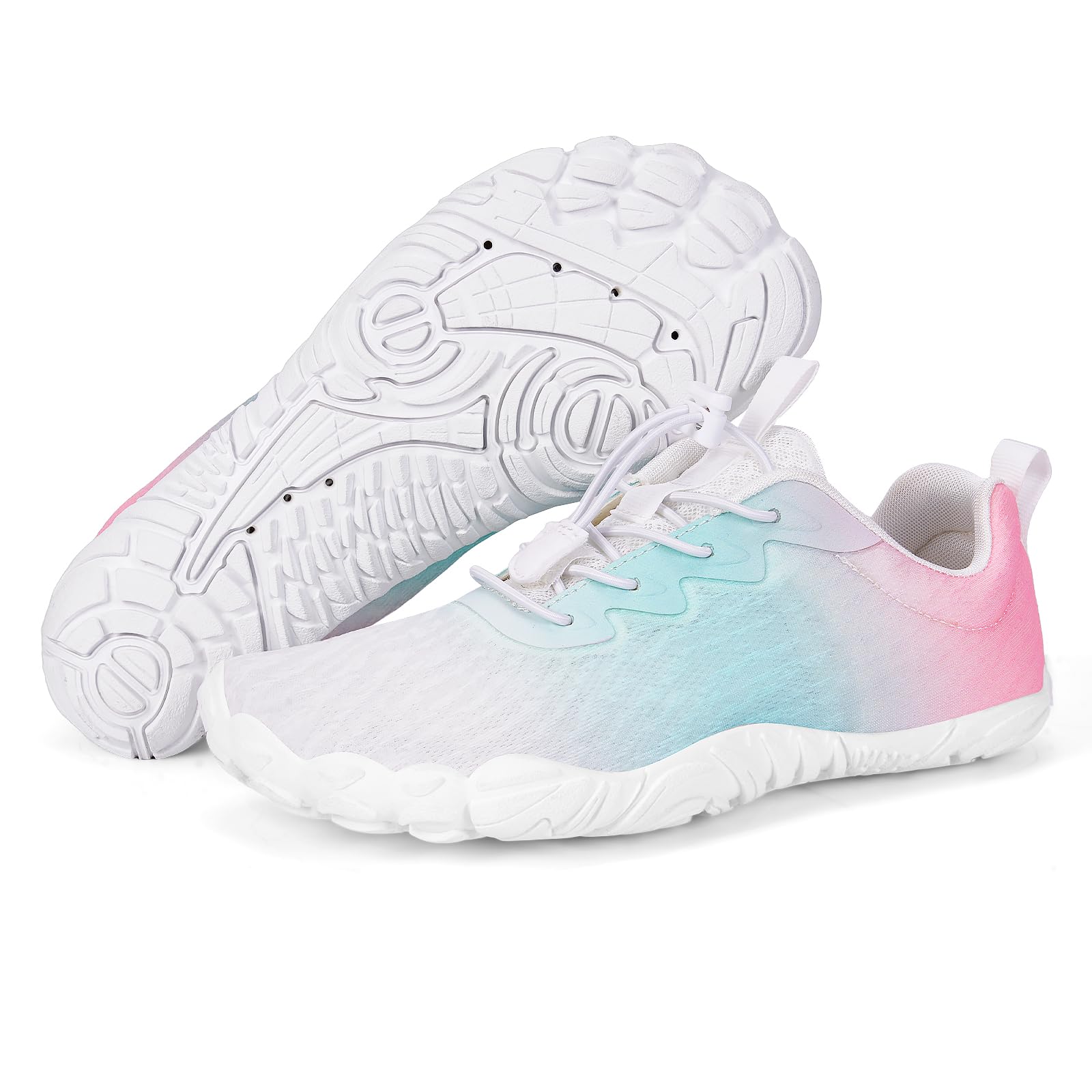 Hike Barefoot Shoes Womens Mens Footwear, Pro Water Shoe Women Men Barefoot Hiking Beach Grounding Shoes for Travel, Wide Toe Box Zero Drop Non-Slip Breathable Lightweight