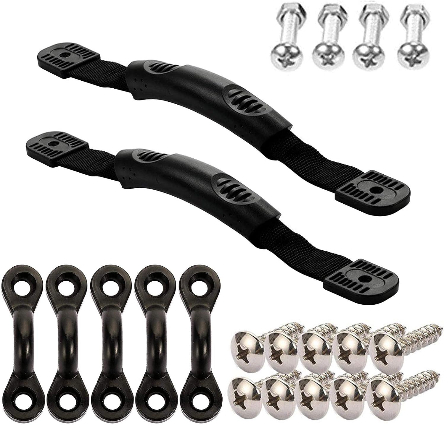 2Pcs B08ZNDY9S4Carry Handle with Hardware Kits,Kayak Canoe Boat Side