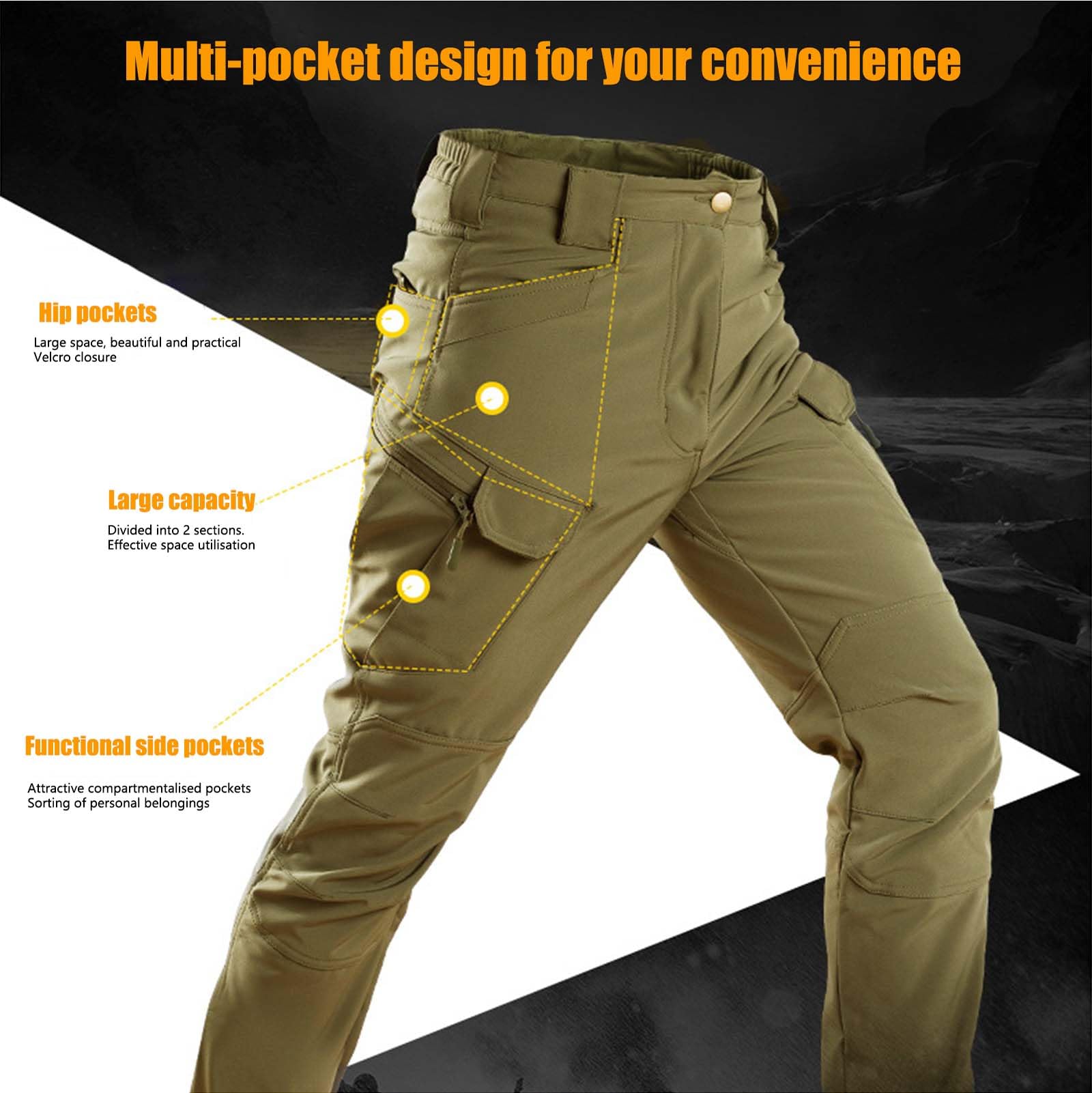 Genérico Chaqueta y Pantalones Tácticos para Hombre Traje de Ropa de Combate Uniforme de Caza de Camuflaje Militar Conjunto de 2 uds Traje de Ropa Multicam del Ejército