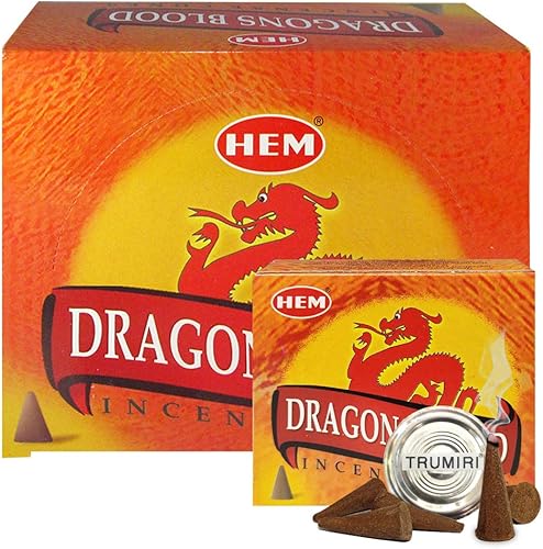 Vista 97 de TRUMIRI Paquete de soporte de cono de incienso con conos de incienso para clientes de llamadas, paquete de 12 (aproximadamente 120 conos)