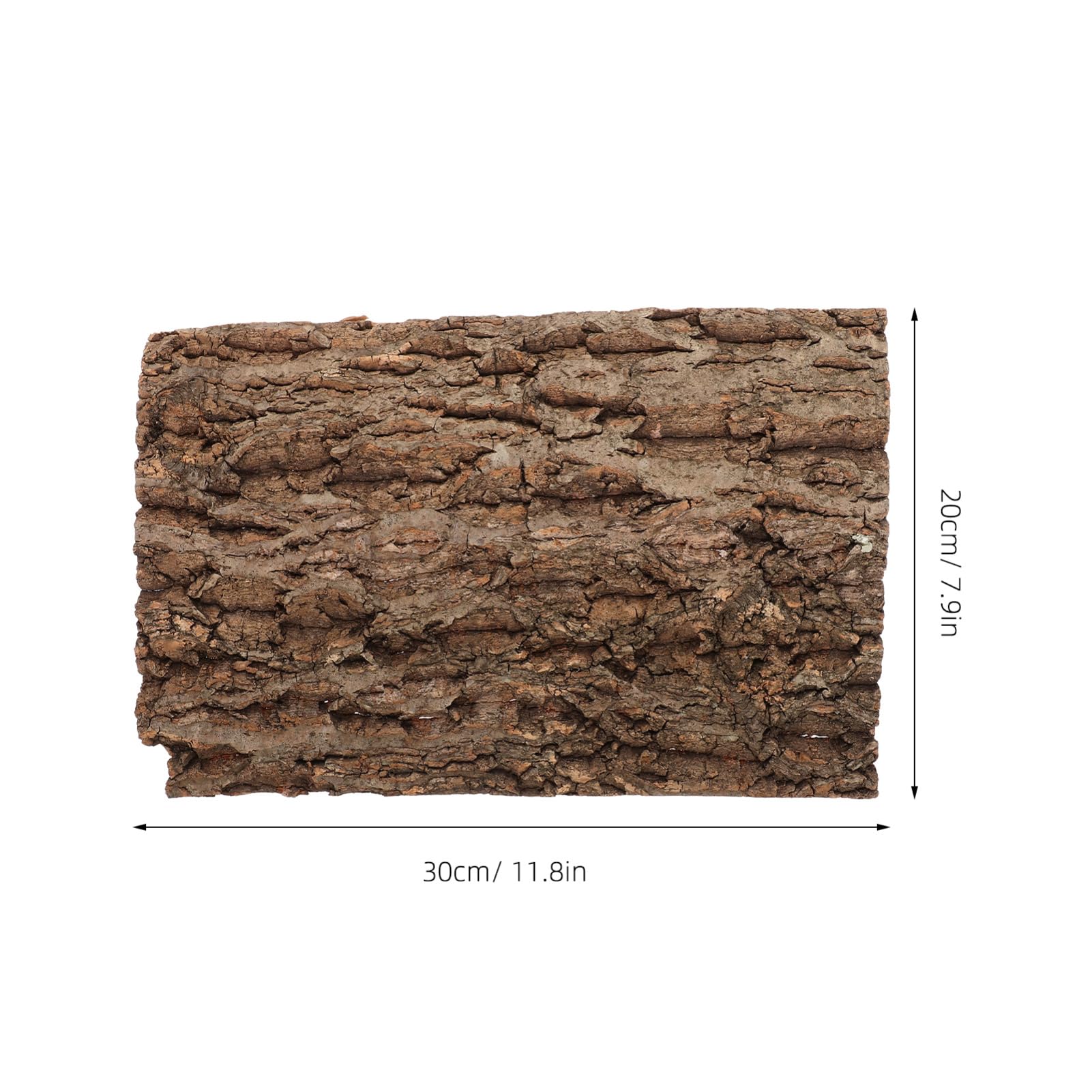 Mikikit Cork Terrarium Background for Reptiles Natural Cork Bark Backdrop Lightweight Climbing Mat Decor for Lizard Gecko Snake Turtle Enclosure Material