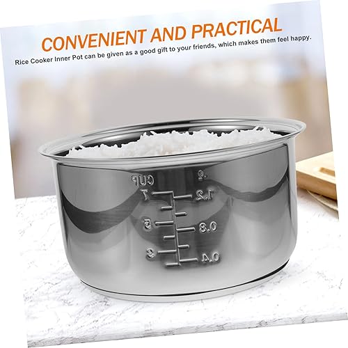 Miniatura 2 de Arrocera Arroz Liner utensilios de cocina japoneses arroz arroz japonés de acero inoxidable arroz interior olla de cocción interior de arroz tanque