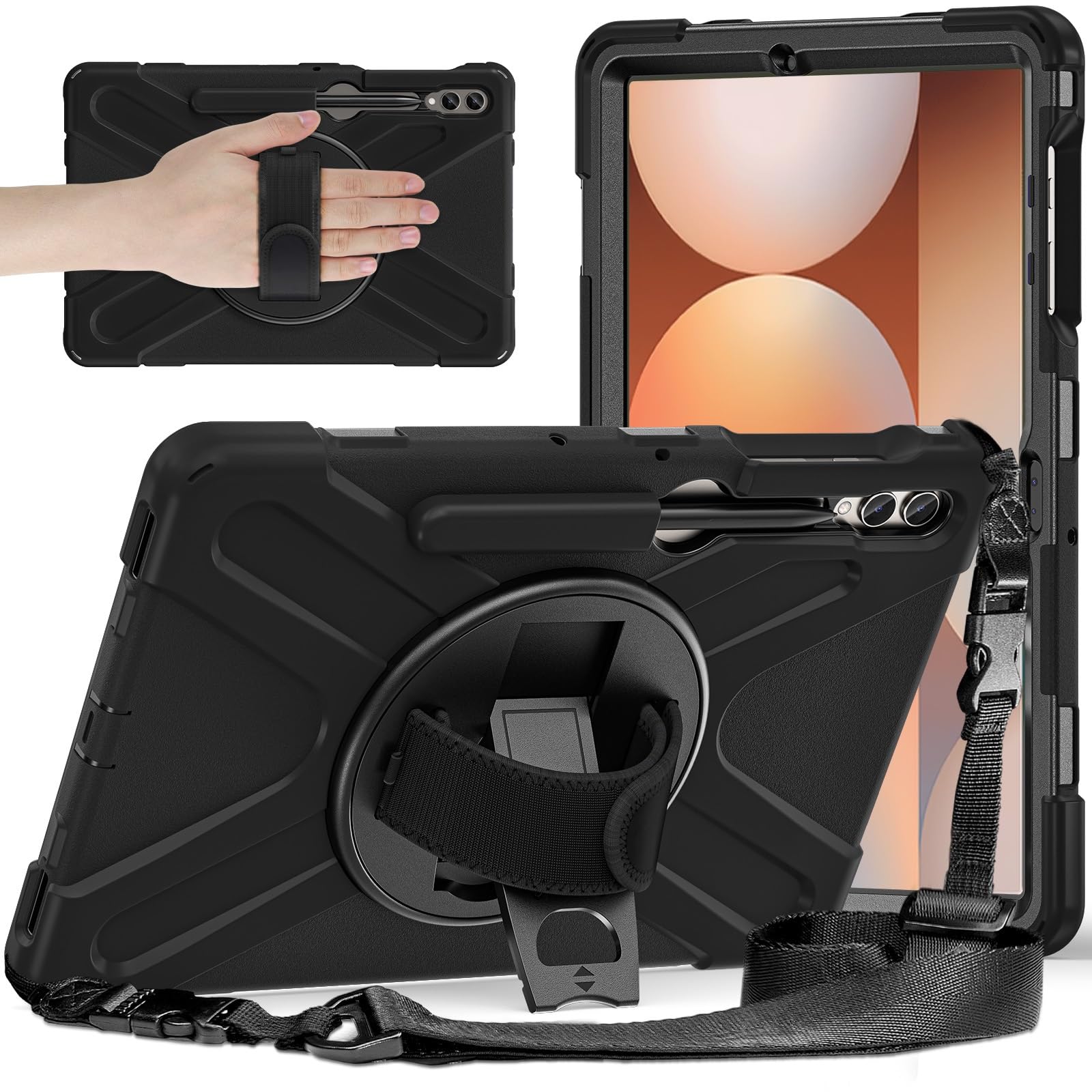 Étui de protection robuste pour Samsung Galaxy Tab S7 Plus - 8