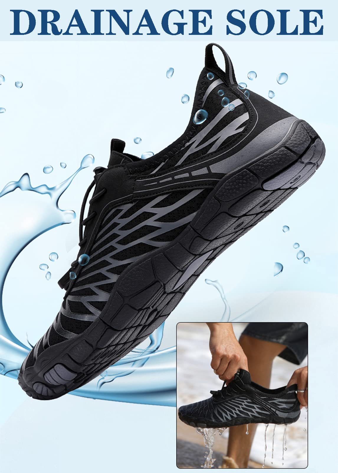 Malla Compuesta, Zapatos Acuáticos Descalzos, Zapatos De Playa De Natación De Secado Rápido para Hombres Y Mujeres, Zapatos De Vela Antideslizantes, Zapatos Ligeros(38 EU, Pink)