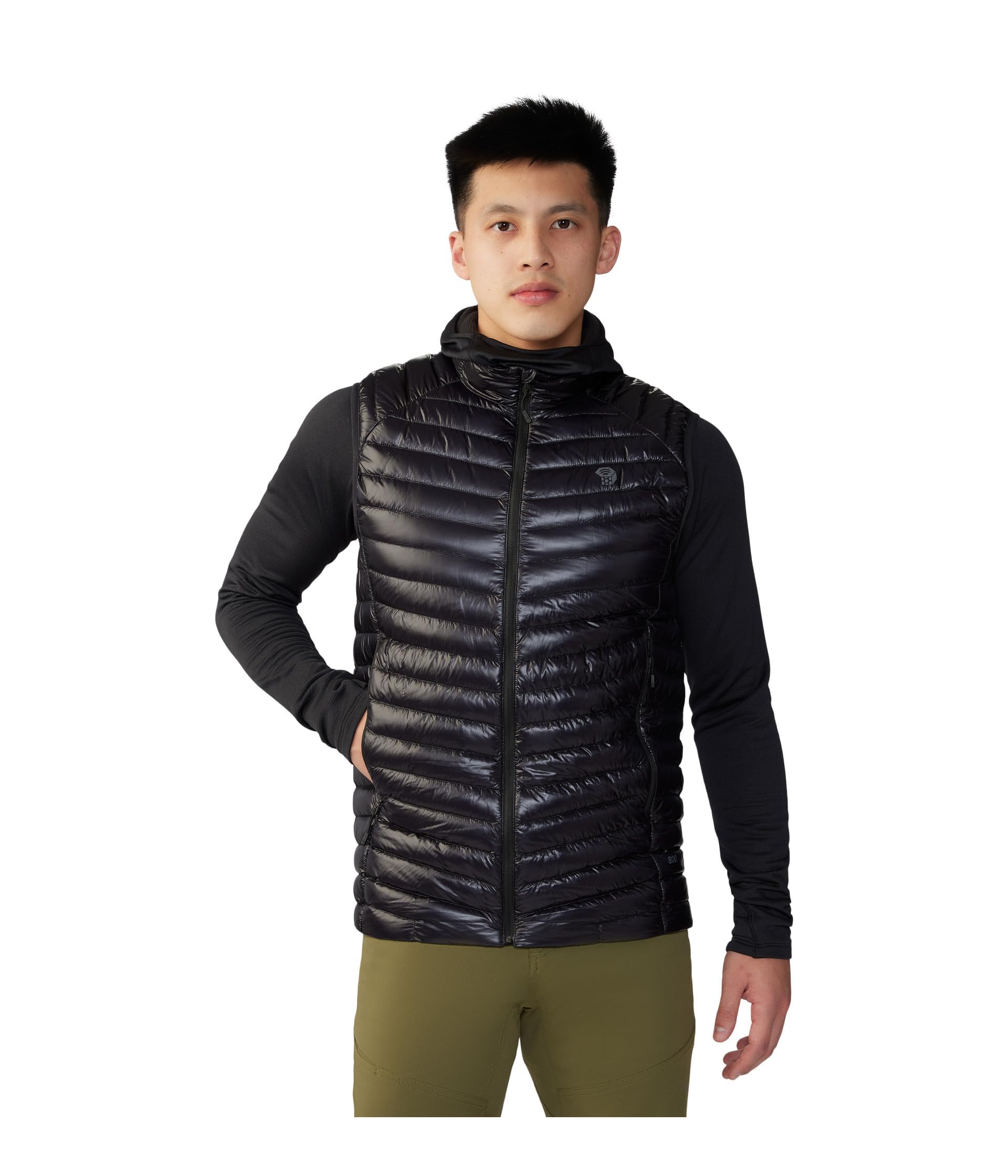 Mountain Hardwear Men's Ghost Whisperer Vest, Black - New 2024, S