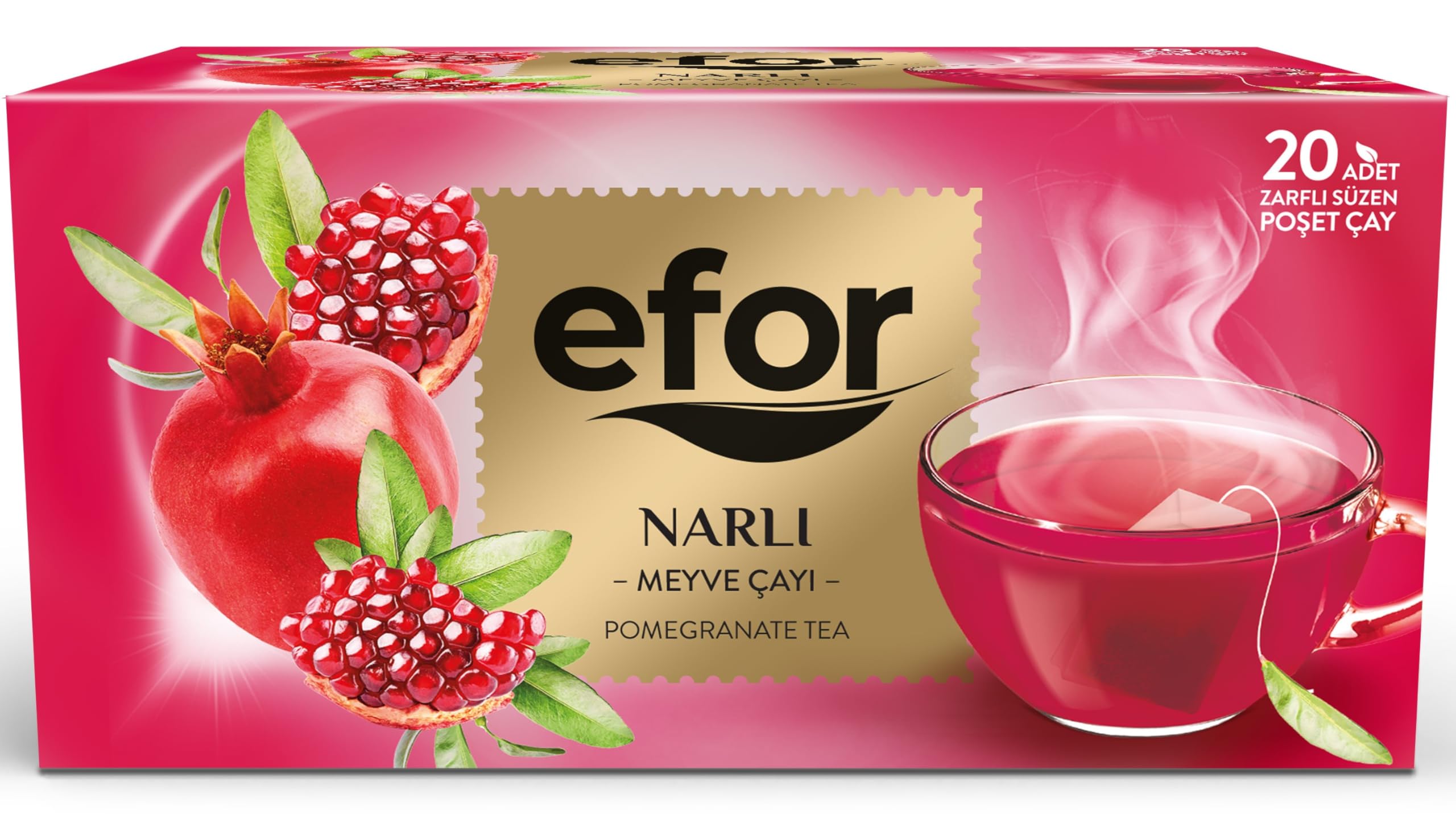Efor Narlı Bardak Poşet Meyve Çayı 20x2g