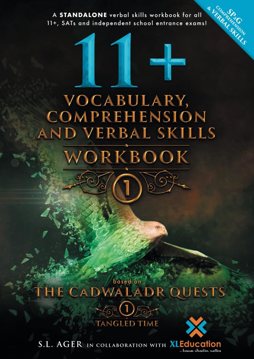 11+ Vocabulary, Comprehension and Verbal Skills - Workbook 1: A STANDALONE Verbal Skills Workbook Based on The Cadwaladr Quests: Tangled Time - for ... Comprehension and Verbal Skills Workbooks)