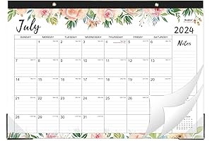 2024-2025 Desk Calendar - Jul 2024-Dec 2025