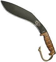 Vista 1 de ESEE Cuchillos EXPAT Jaraca Kukri Machete - Funda Cordura - Mango de Madera de Nogal