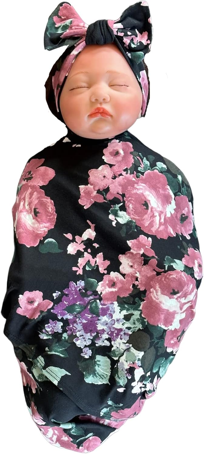 DOUBLE THE SPRINKLES Newborn Swaddle Adjustable Infant