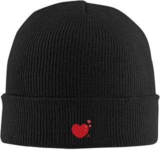 Mother's Day Slogan Beanie Hat Knit Cuffed Hats for Women Men Cuff Beanies Knitted Warm Skull Stocking Caps Slouchy Winter Head Cap Unisex Black
