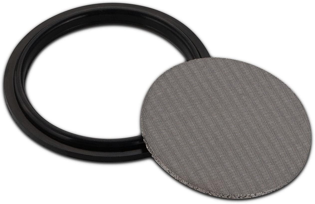 BVV 316L Stainless Dutch Weave Sintered Filter Disk 1 Micron and up Size 1.5"-1.5" / 1 Micron