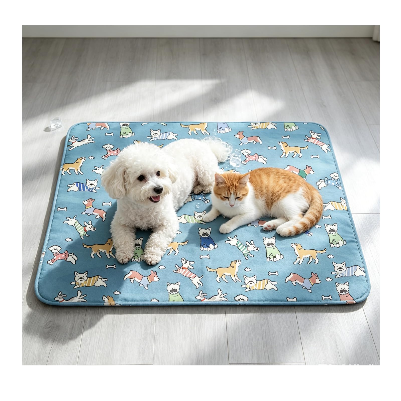 Dog Cooling Mat 2026 New Pet Cool Mat Non-Toxic Gel Self Cooling Pad