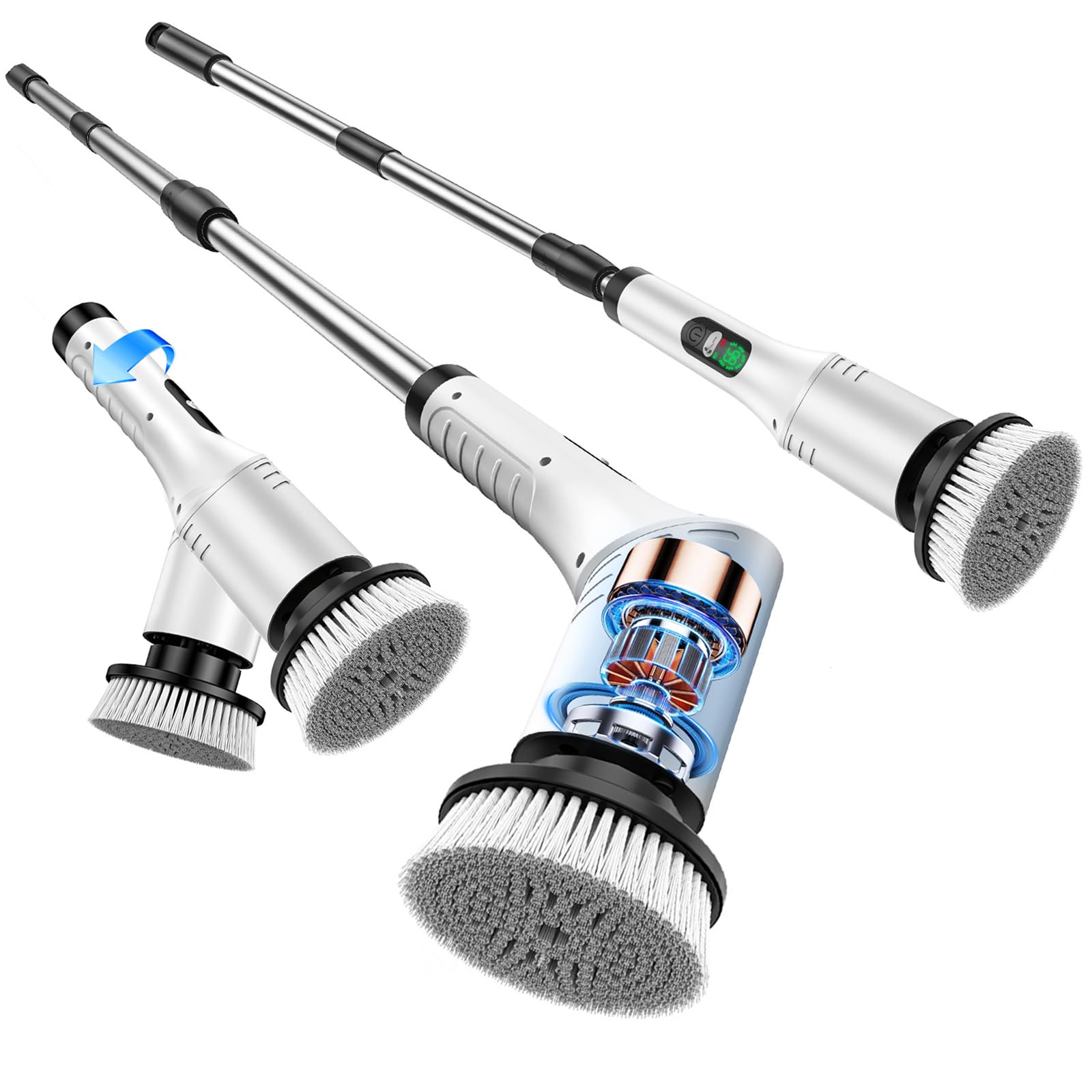Nettoyer les joints de carrelage sans effort grâce à la brosse électrique sans fil