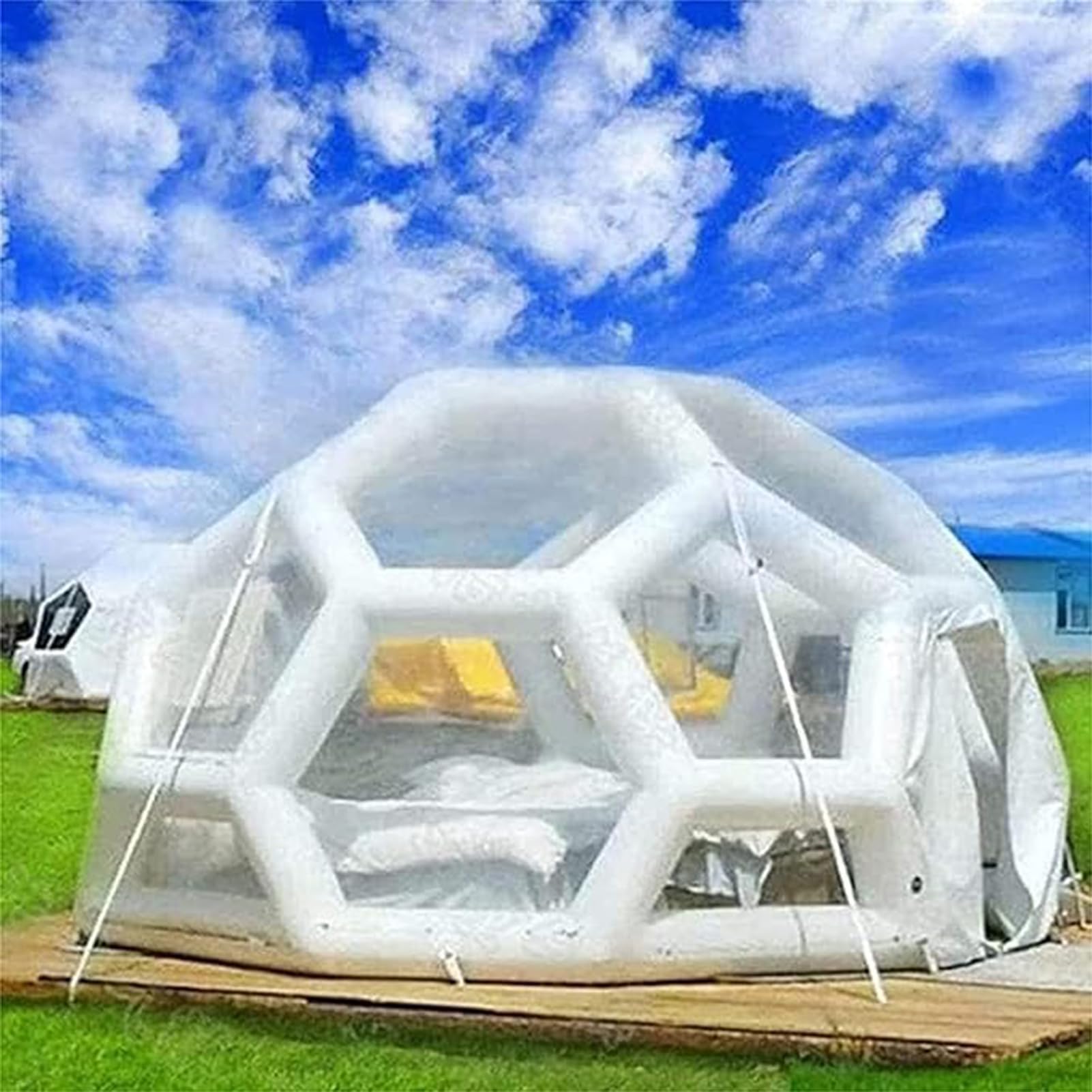 Inflatable Bubble Tent, Waterproof Outdoor Transparent Starry Viewing Tent for Camping and Backyard Stargazing