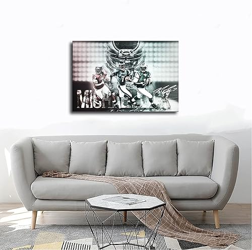 Miniatura 4 de YANGGUANG Pósteres de Michael Vick para retrato, arte en lienzo para dormitorio, decoración de pared, oficina, dormitorio, habitación, regalo, sin