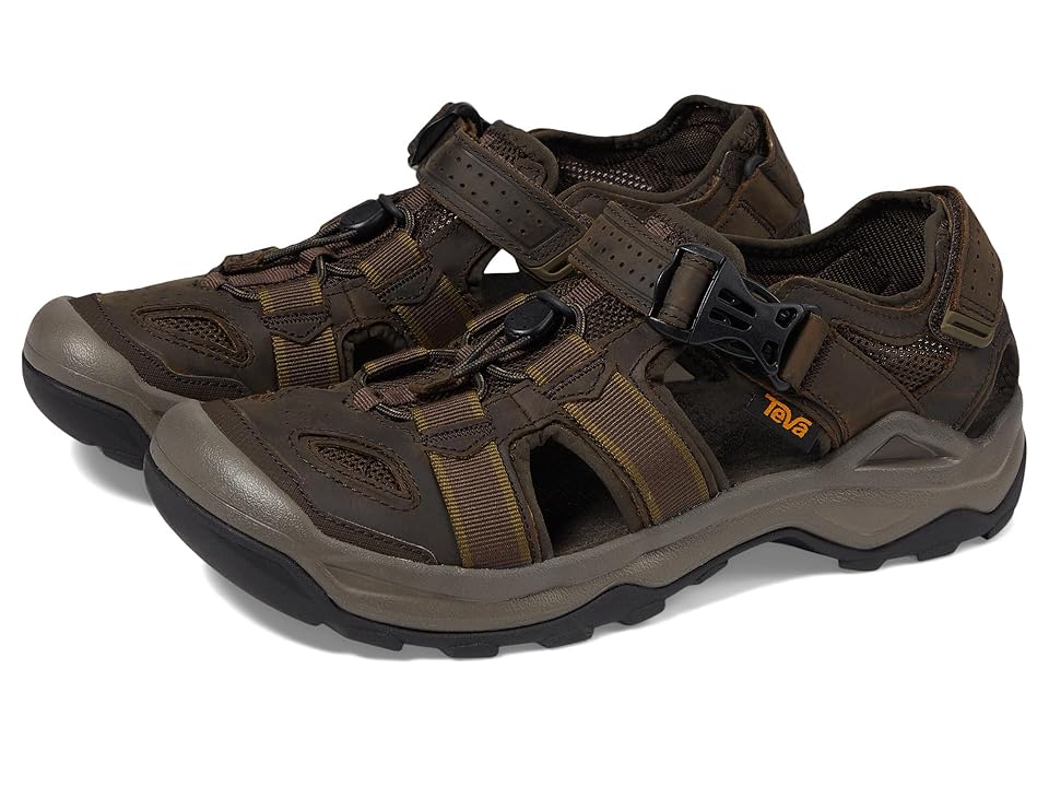 Teva Omnium 2 Leather (Turkish Coffee) Men's Shoes INTERNATIONAL SHIPPING
