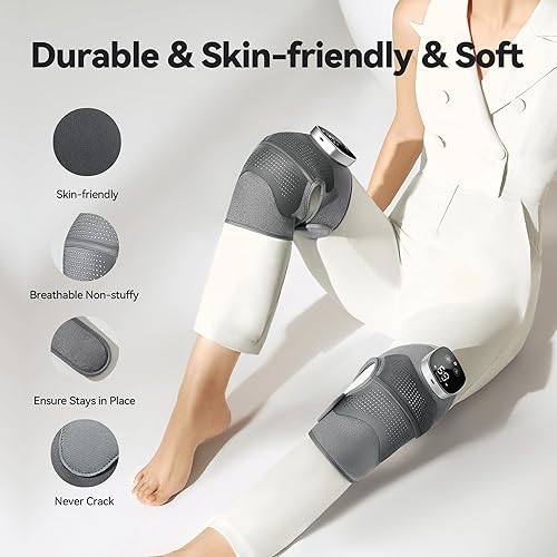 Miniatura 7 de MAXwarm 5.0 - Masajeador de rodilla con vibración de calor para aliviar el dolor Maxwarm 5.0, rodillera eléctrica con tecnología de bloqueo de